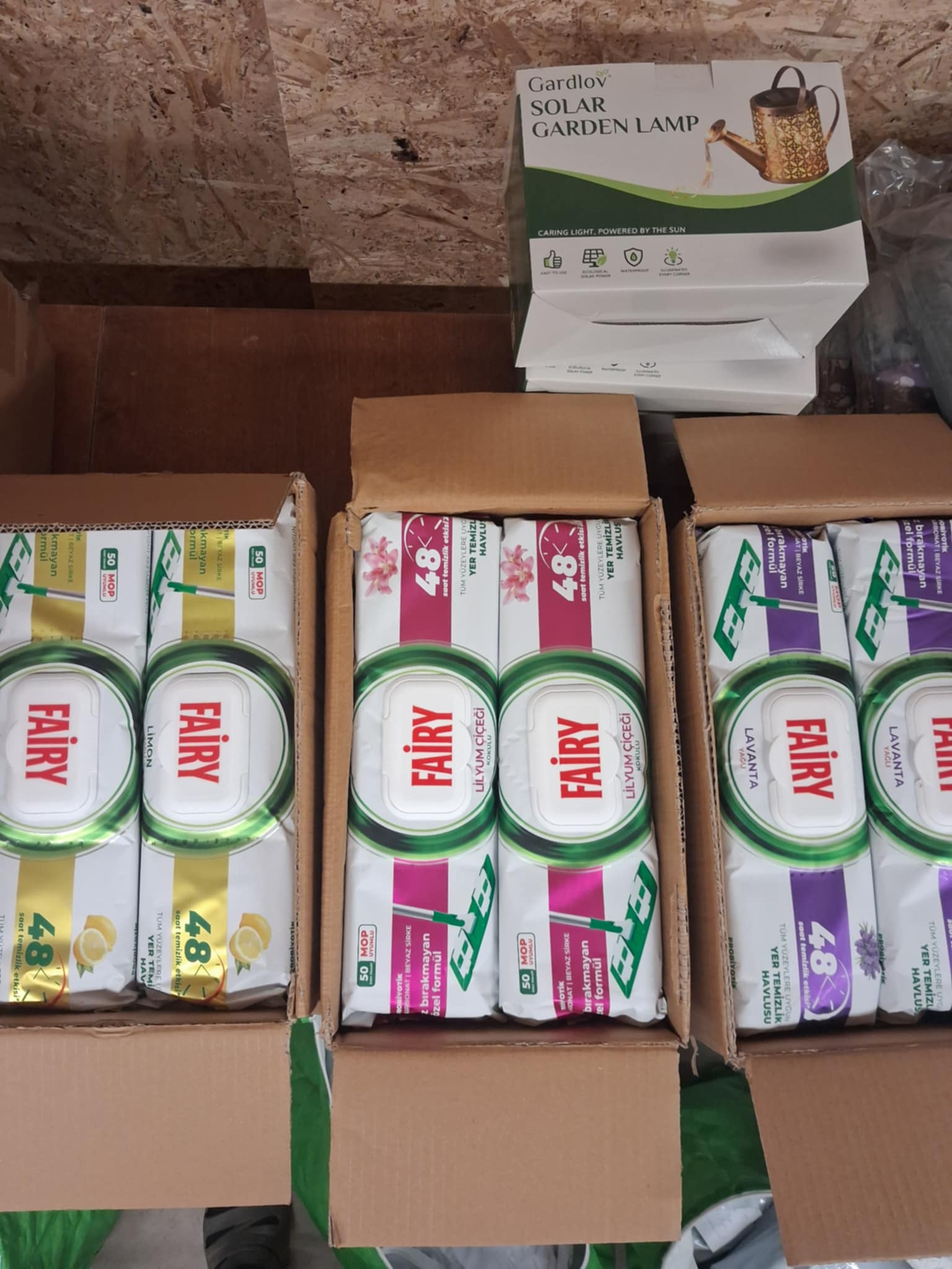 Fairy Power Wipes – põrandapuhastuslapid, 50 tk pakis