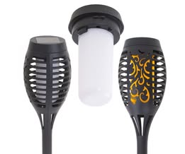 Solar LED-tõrvikute komplekt