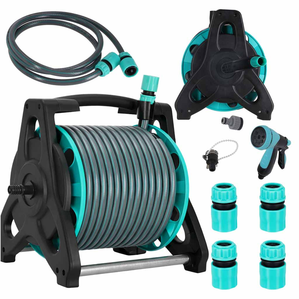 Garden hose - 30 meters, with a stand - Complete set