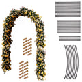 Metallist kaarpergola