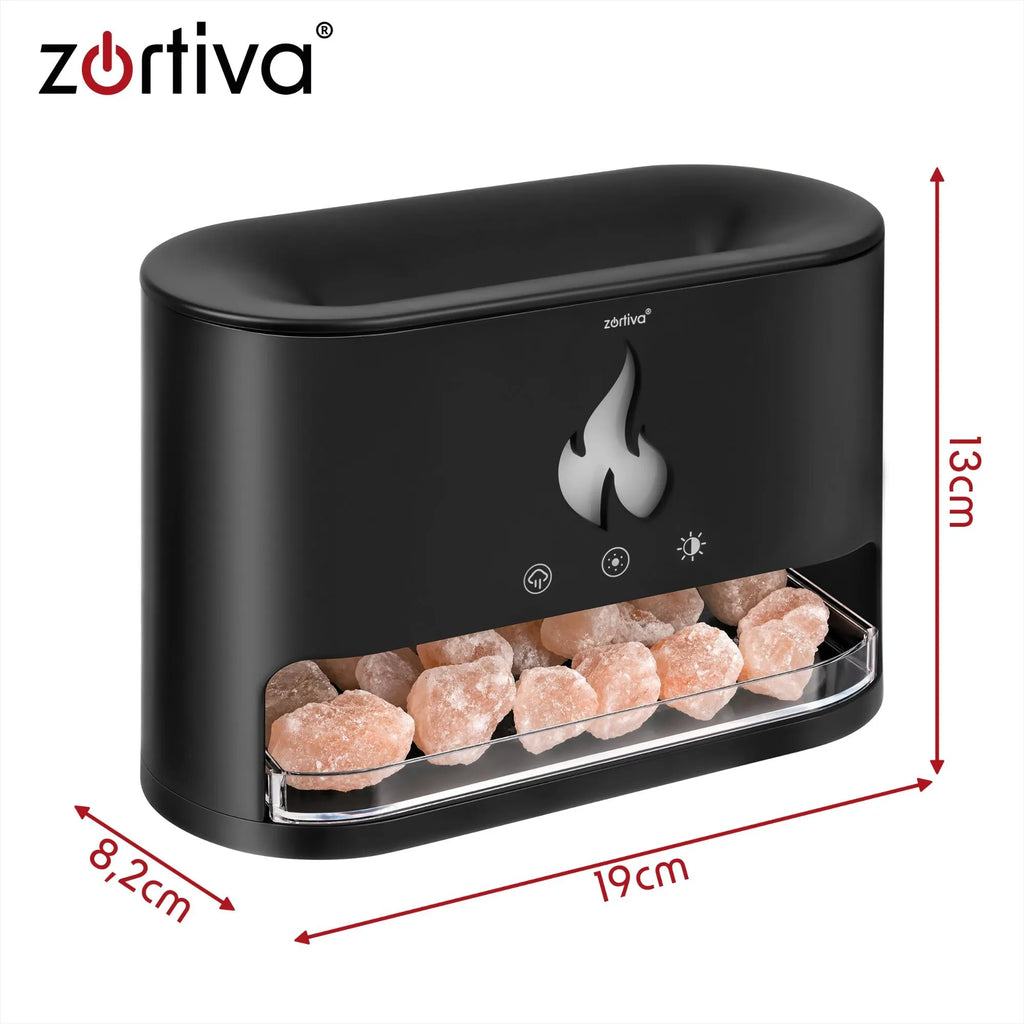 ZORTIVA 250 ml ultraheli-aroomihajuti kaminatule efektiga 