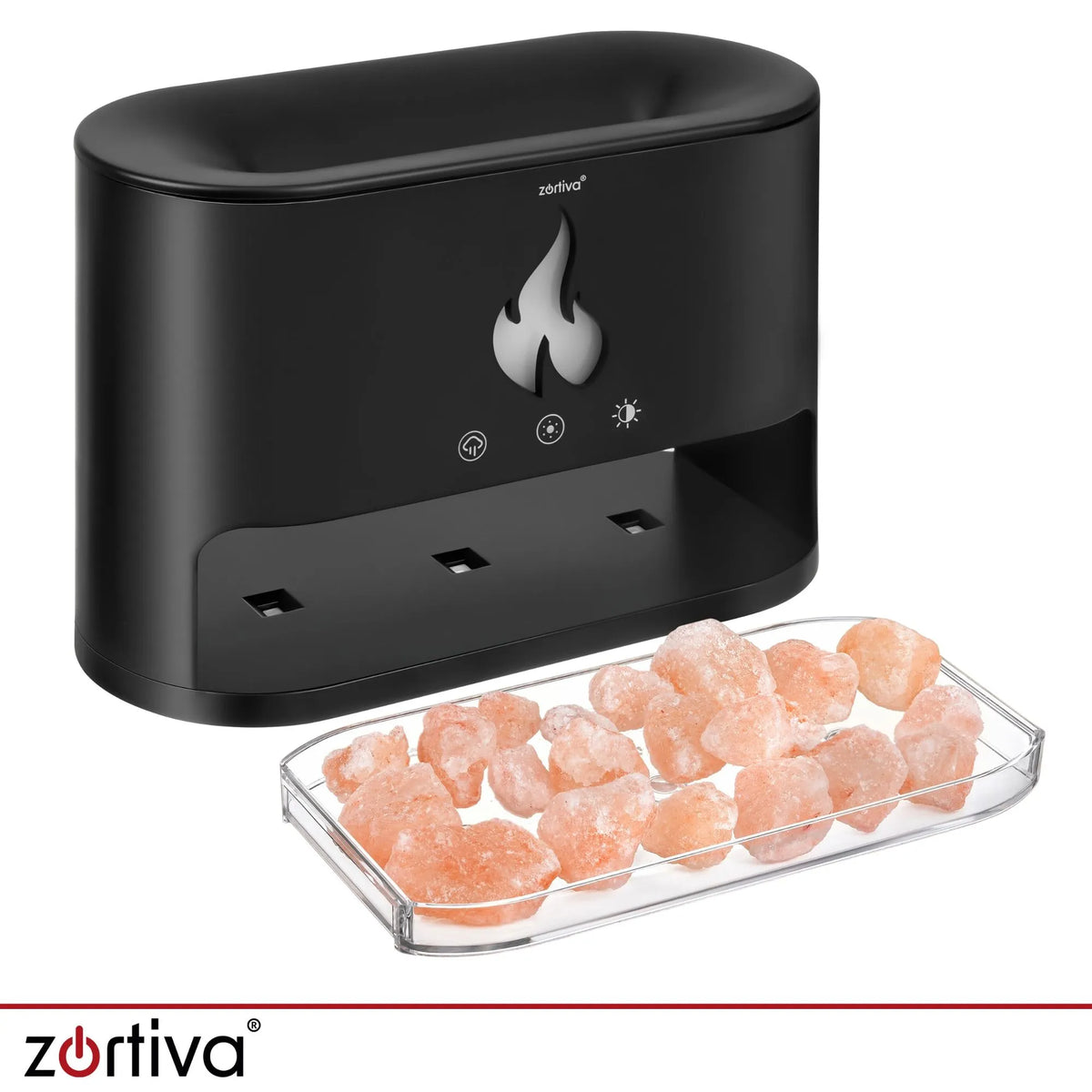 ZORTIVA 250 ml ultraheli-aroomihajuti kaminatule efektiga 