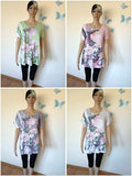 Women's Printed Blouse with Gemstone Design Vol. 2
