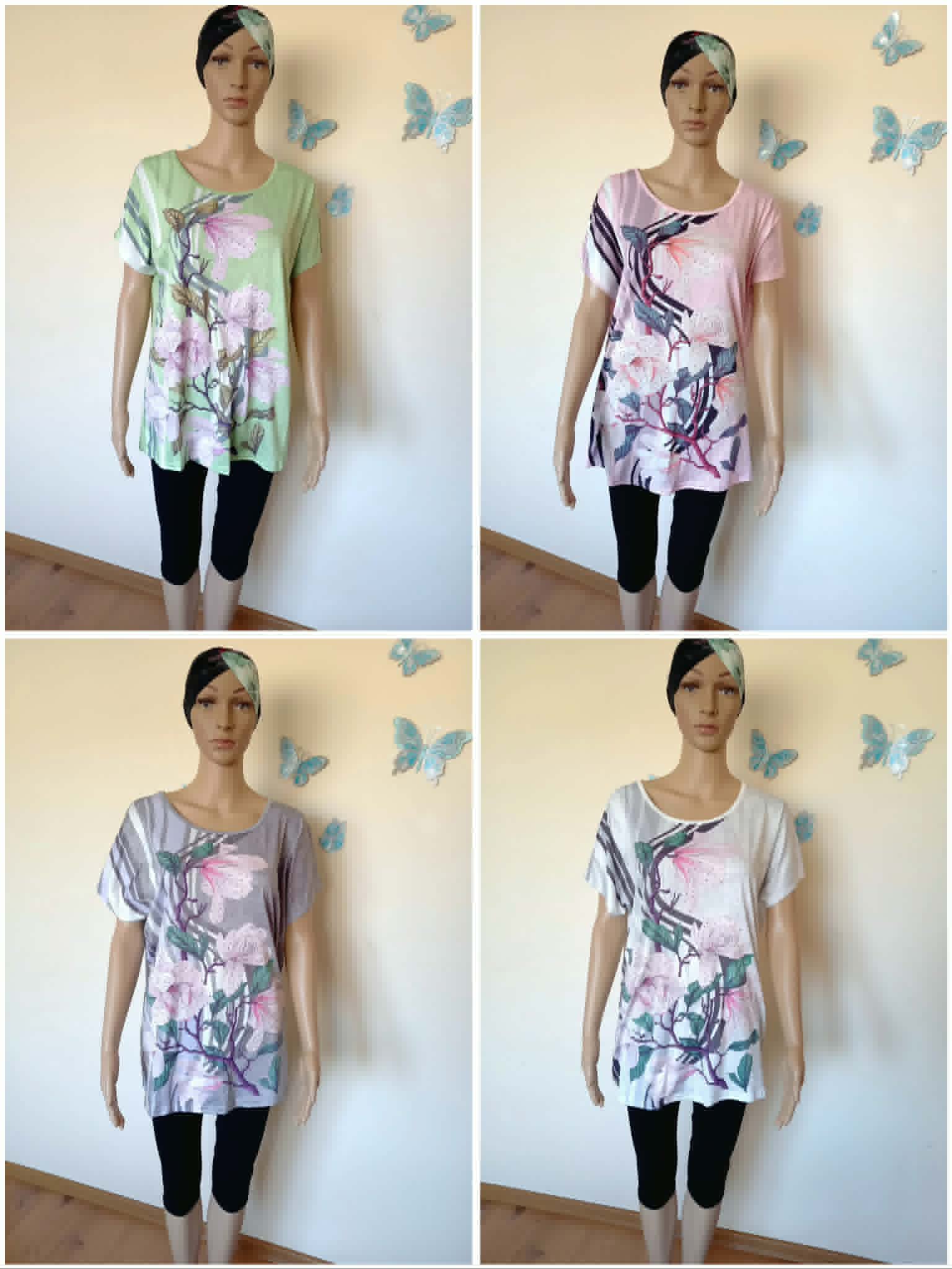 Women's Printed Blouse with Gemstone Design Vol. 2