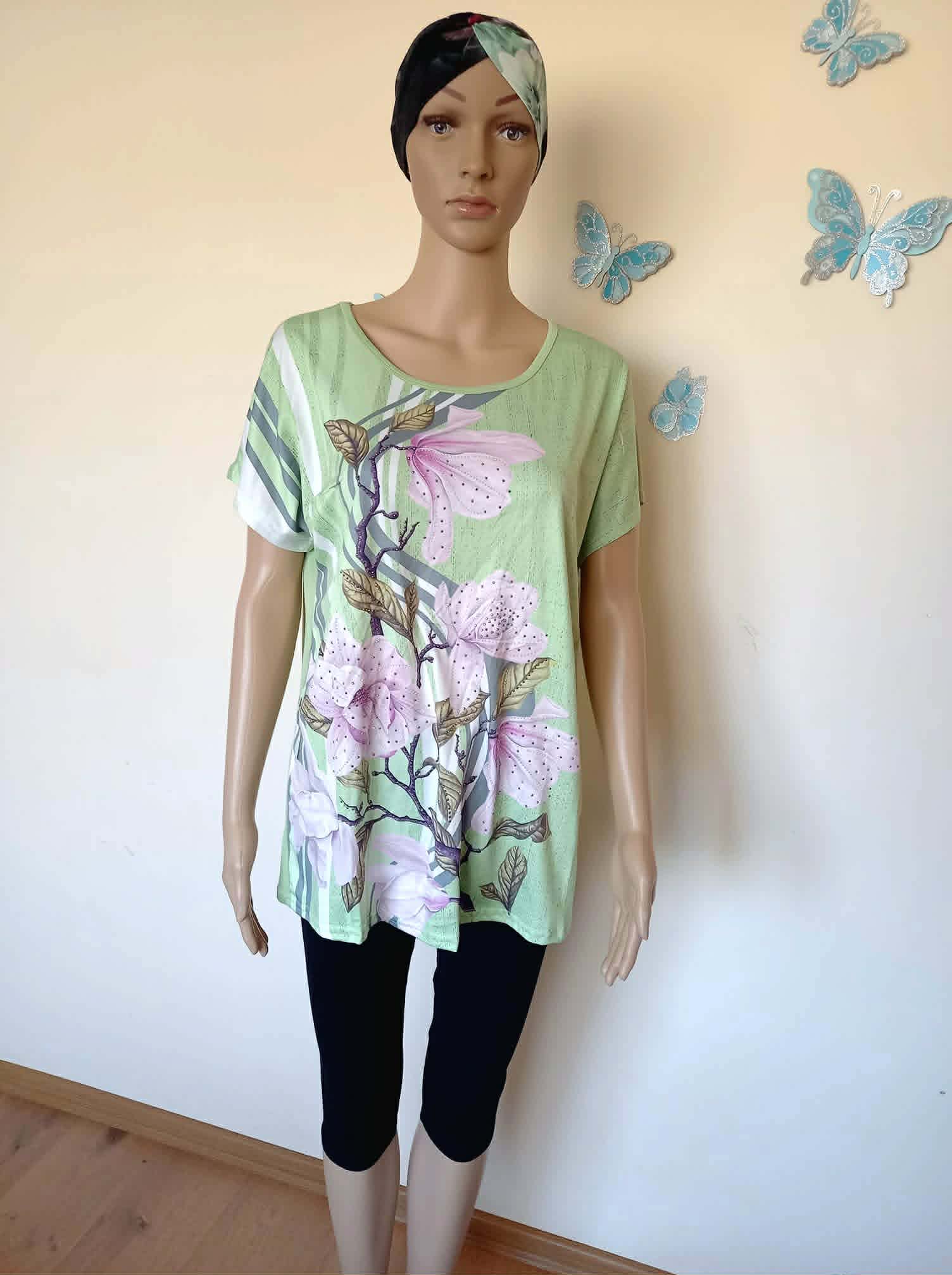 Women's Printed Blouse with Gemstone Design Vol. 2