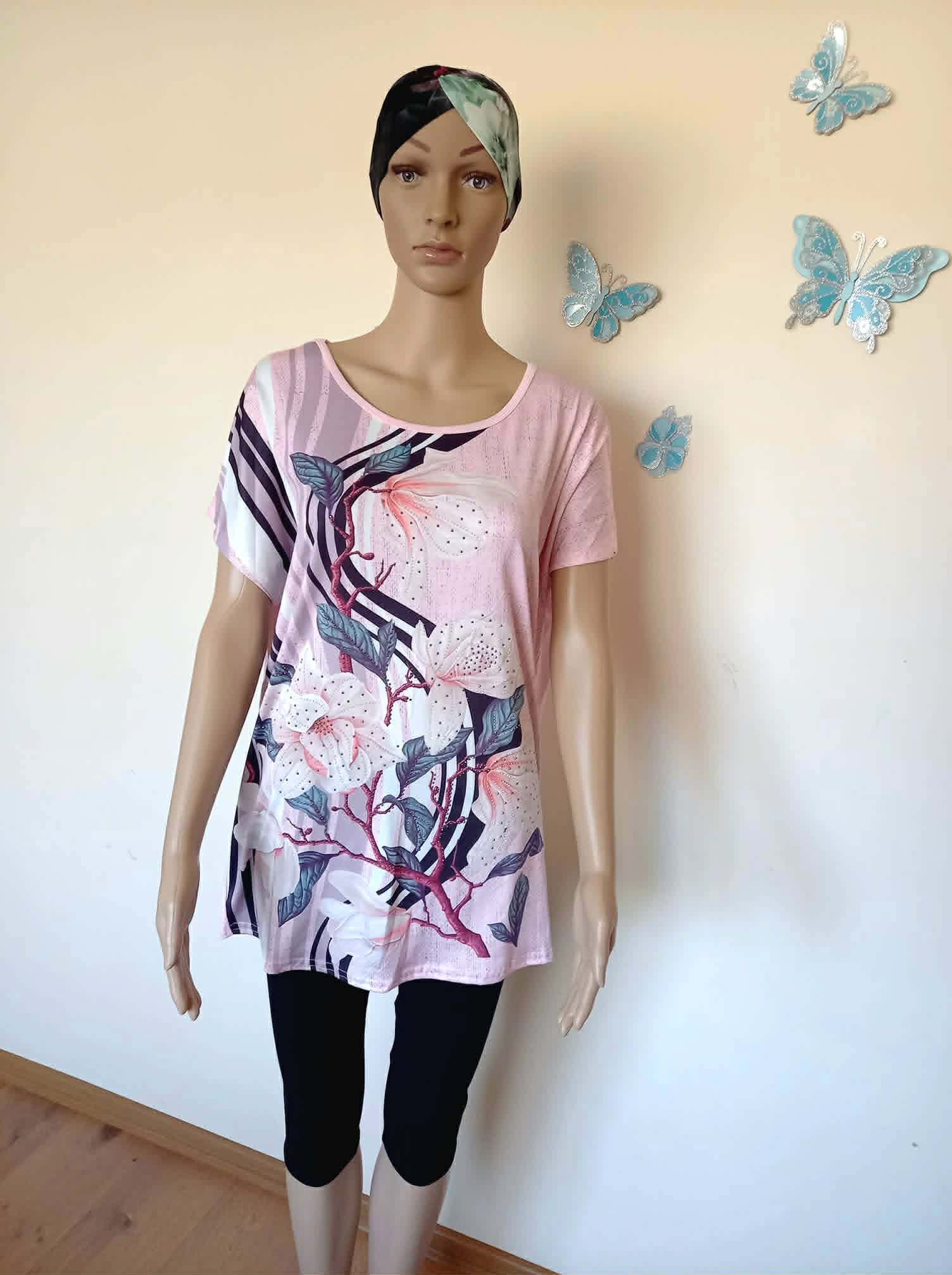 Women's Printed Blouse with Gemstone Design Vol. 2
