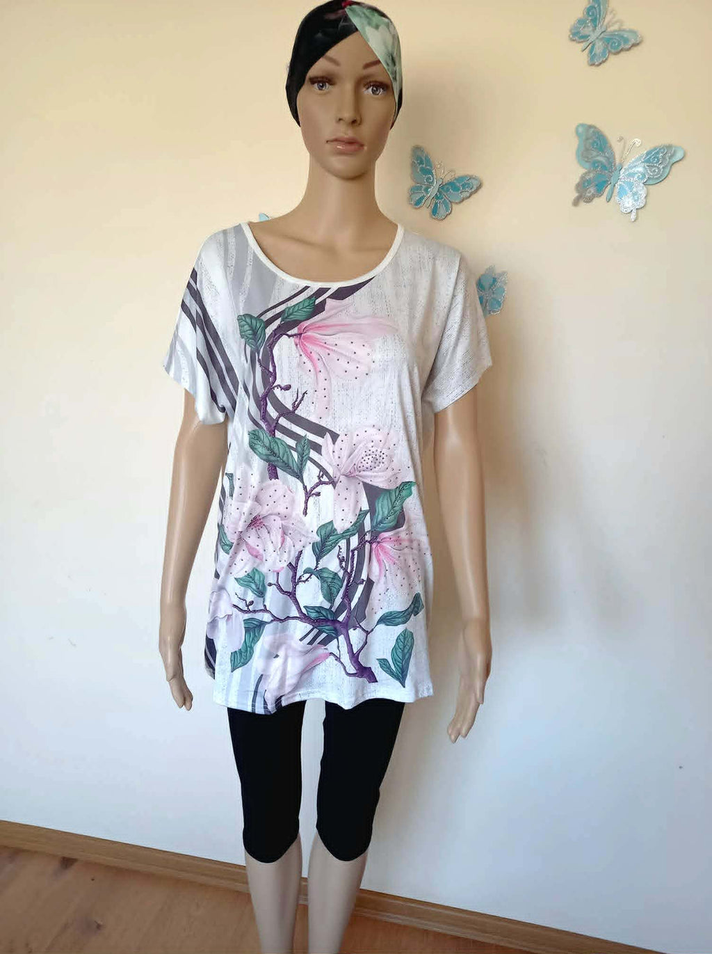 Women's Printed Blouse with Gemstone Design Vol. 2