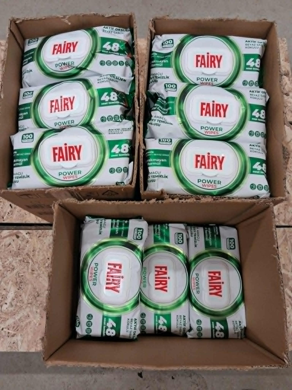 Fairy Power wipes üldpuhastuslapid, 100 lappi pakis