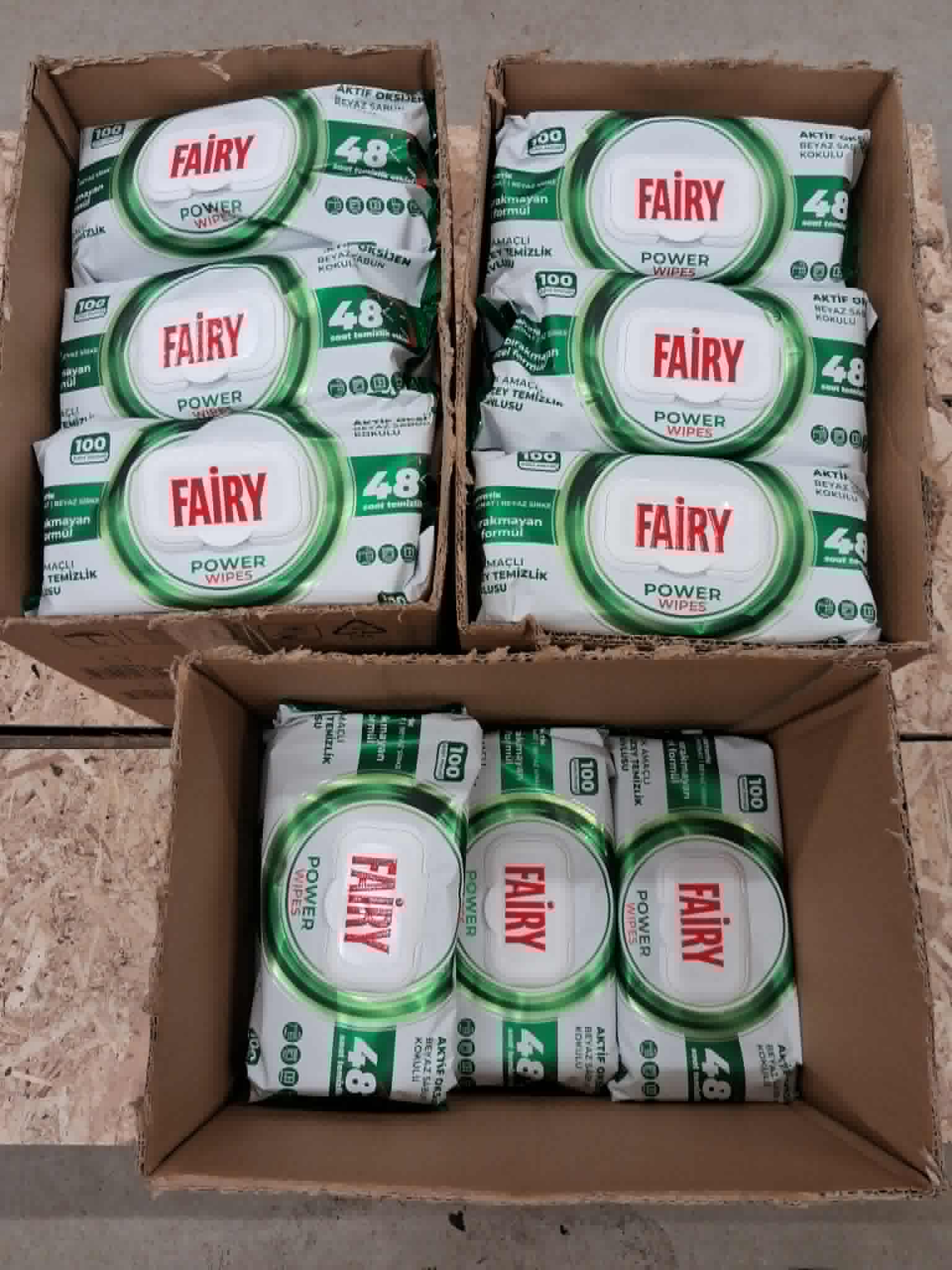 Fairy Power wipes üldpuhastuslapid, 100 lappi pakis