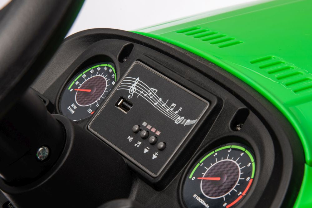 HC-306 Electric Ride-On Tractor 24V Light Green
