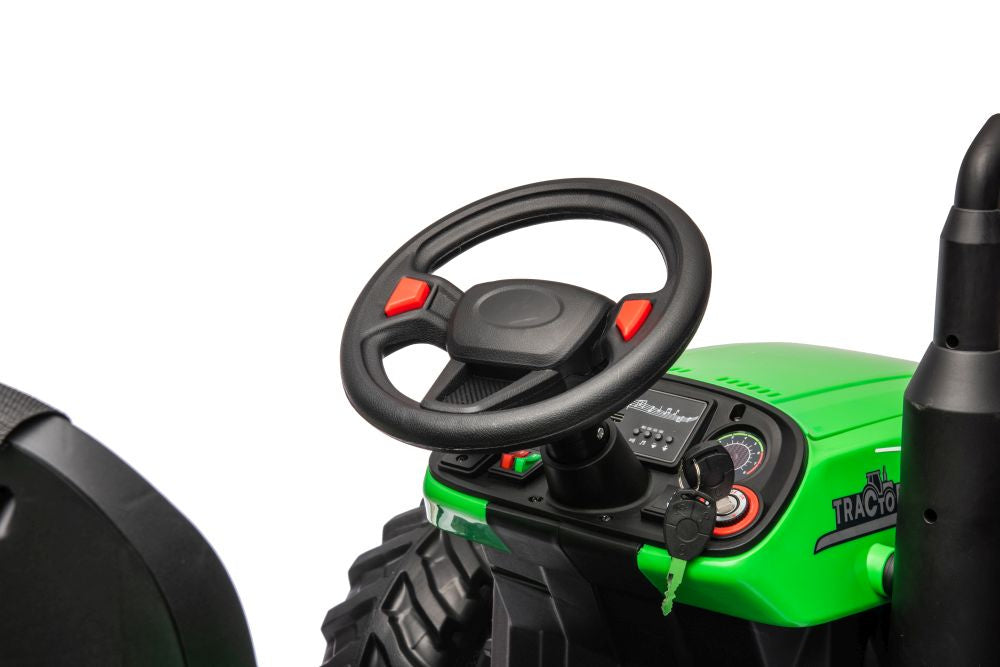 HC-306 Electric Ride-On Tractor 24V Light Green