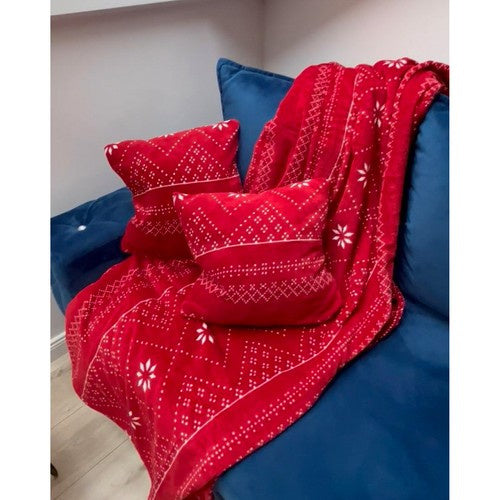 Pehme mikrofiibrist tekikomplekt – 160x200cm + 2 padjapüüri 40x40cm
