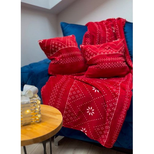 Pehme mikrofiibrist tekikomplekt – 160x200cm + 2 padjapüüri 40x40cm