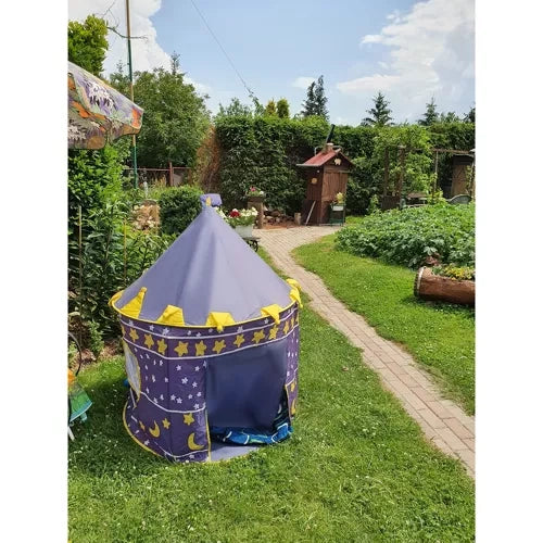 Lastel telk sinine