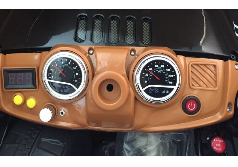 Jeep JJ245 Electric Ride-On Car Black