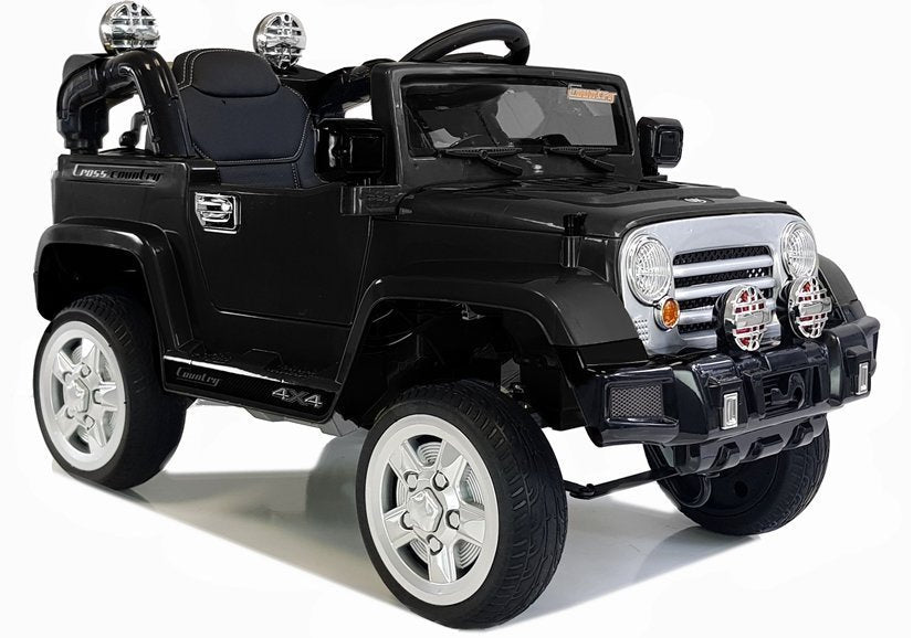 Jeep JJ245 Electric Ride-On Car Black