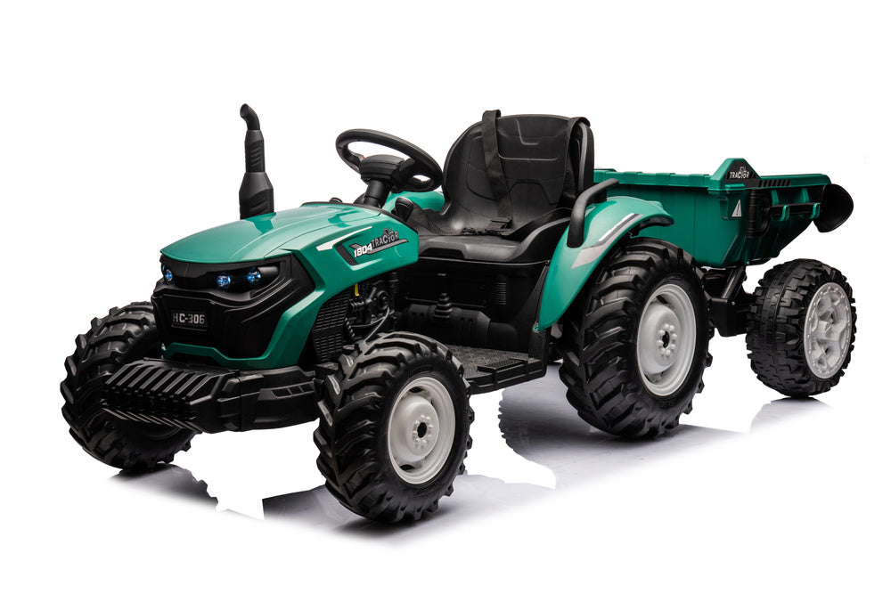 HC-306 Electric Ride-On Tractor 24V with Trailer