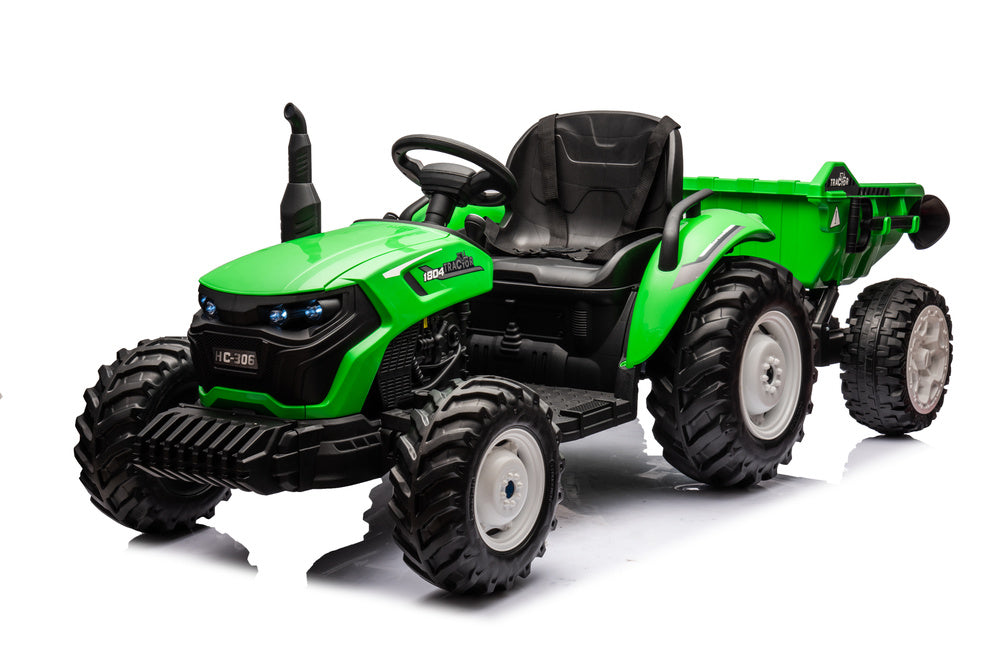 HC-306 Electric Ride-On Tractor 24V with Trailer