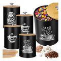 Kitchen Storage Jars Set of 4 – Loft Design (Pre-Order)