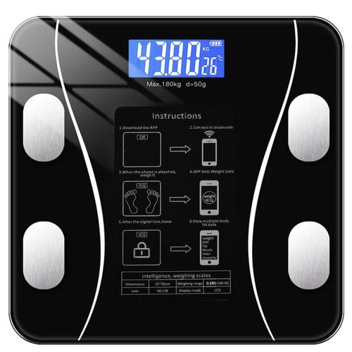 Nutikas vannitoakaal 8-in-1 Bluetoothiga – max 180 kg