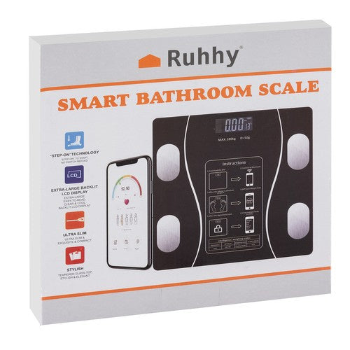 Nutikas vannitoakaal 8-in-1 Bluetoothiga – max 180 kg