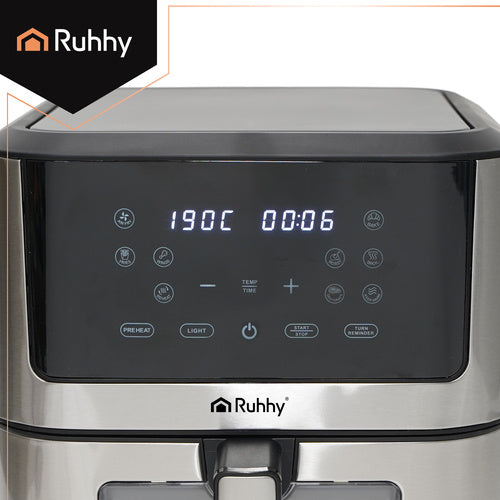 Ruhhy Airfryer 8L XXL – 1800W Hot Air Fryer for Families