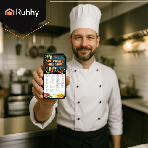 Ruhhy Airfryer 8L XXL – 1800W Hot Air Fryer for Families