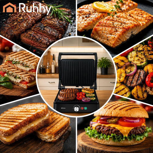 Ruhhy 26176 2000W elektrigrill/röster