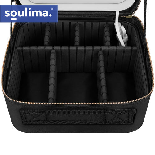 Soulima LED kosmeetikakohver koos peegliga