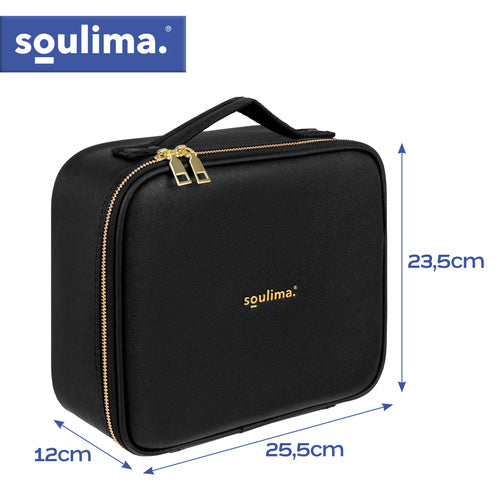Soulima LED kosmeetikakohver koos peegliga