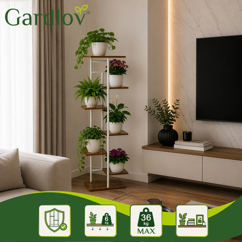 Gardlov 7-korruseline loft-stiilis metallist lillealus taimedele