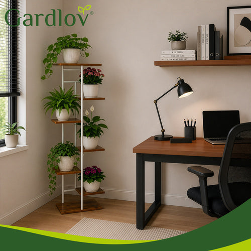 Gardlov 7-korruseline loft-stiilis metallist lillealus taimedele