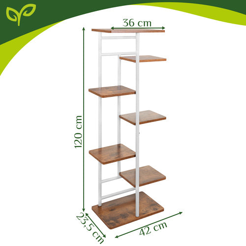 Gardlov 7-korruseline loft-stiilis metallist lillealus taimedele