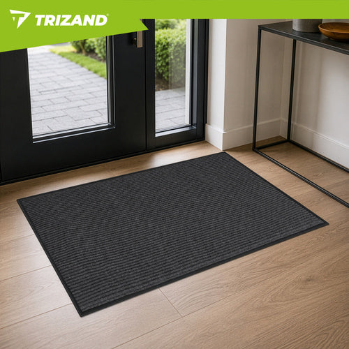 Trizand Anti-Slip Entrance Mat 80x120 cm – Grey