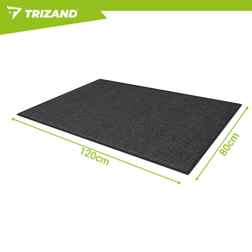 Trizand Anti-Slip Entrance Mat 80x120 cm – Grey