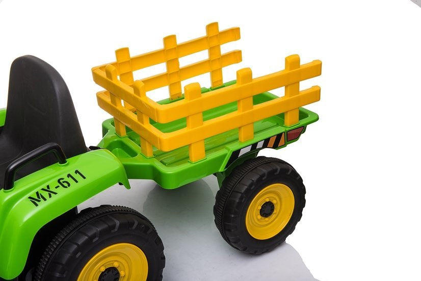 XMX611 Aku Traktor Roheline