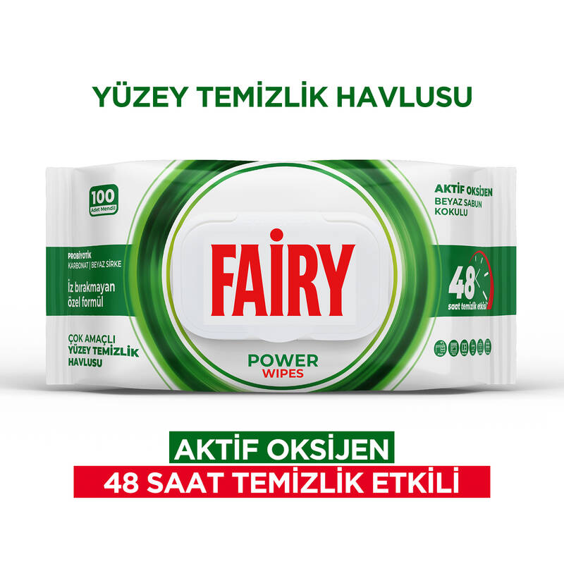 Fairy puhastuslapid – 100 lappi pakis.